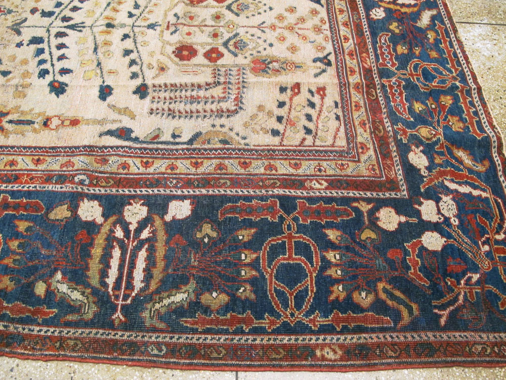 Antique Persian Mahal Carpet, No.9443 - Gss