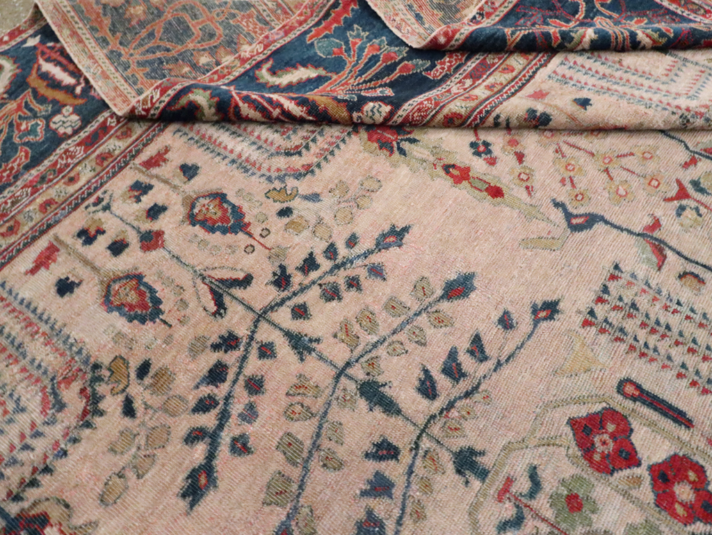 Antique Persian Mahal Carpet, No.9443 - Gss