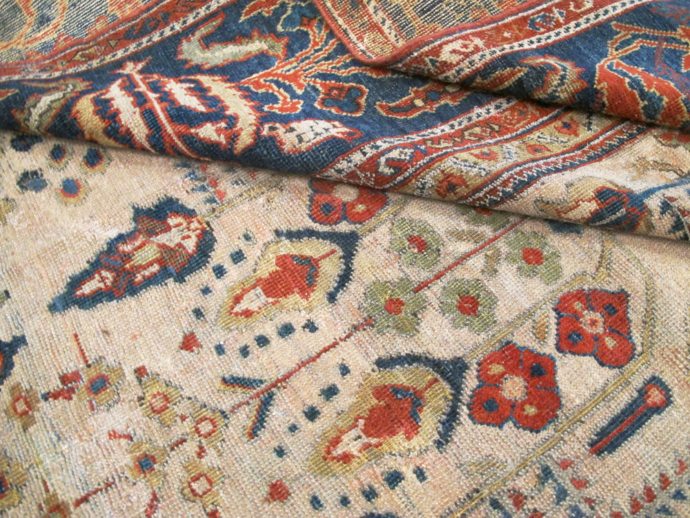 Antique Persian Mahal Carpet, No.9443 - Gss