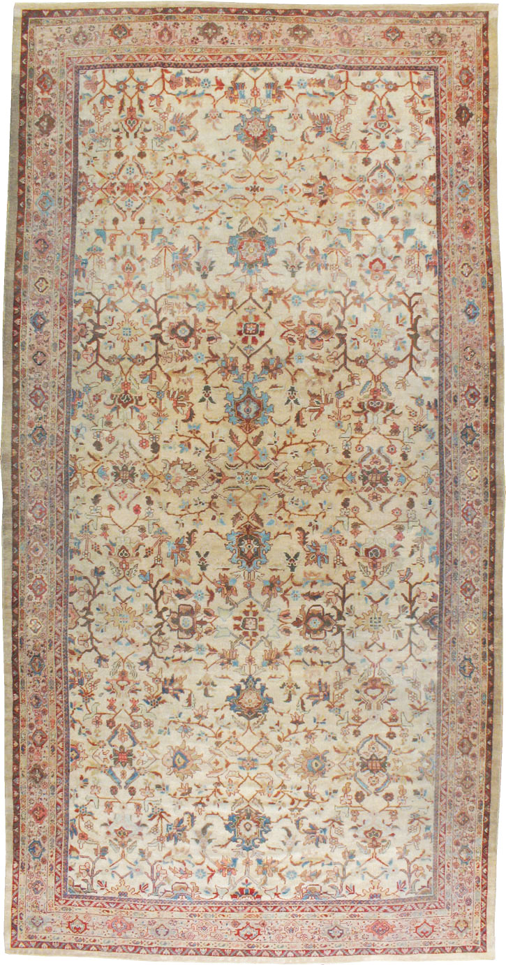 Antique Persian Mahal Gallery Rug, No.9457 - Gss
