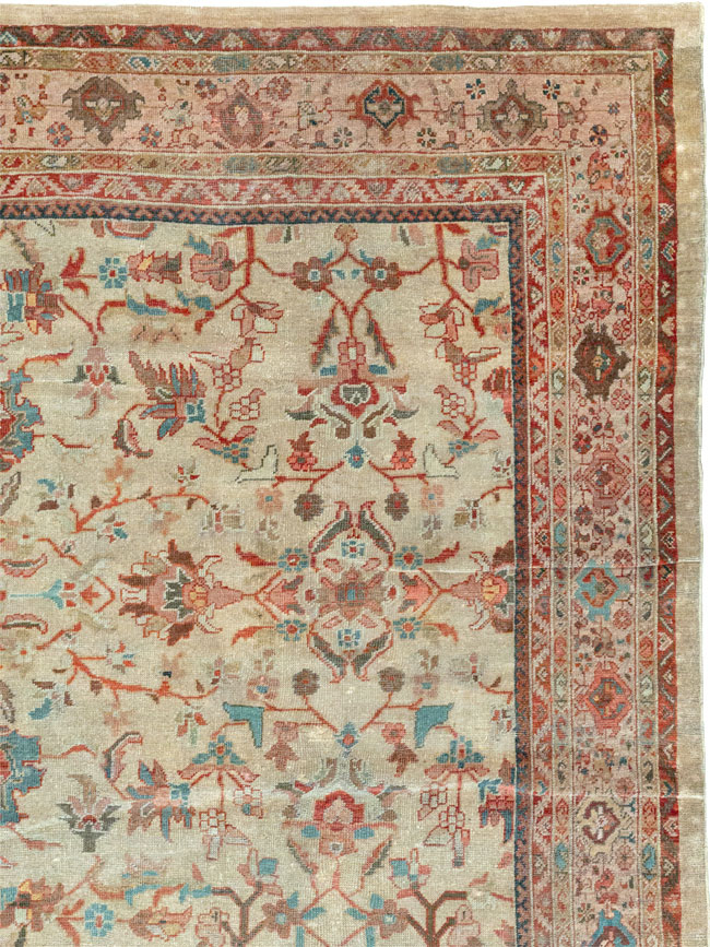 Antique Persian Mahal Gallery Rug, No.9457 - Gss