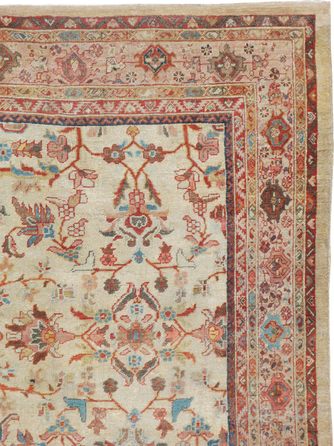Antique Persian Mahal Gallery Rug, No.9457 - Gss