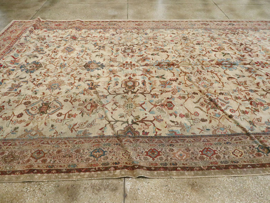 Antique Persian Mahal Gallery Rug, No.9457 - Gss
