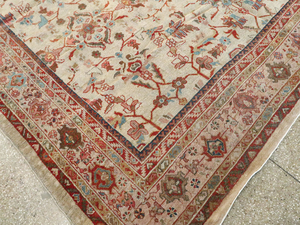 Antique Persian Mahal Gallery Rug, No.9457 - Gss
