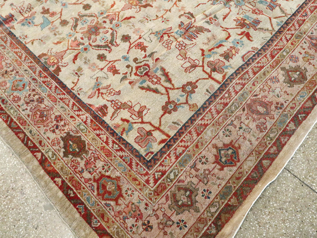 Antique Persian Mahal Gallery Rug, No.9457 - Gss