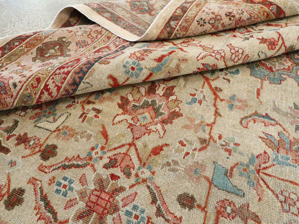 Antique Persian Mahal Gallery Rug, No.9457 - Gss