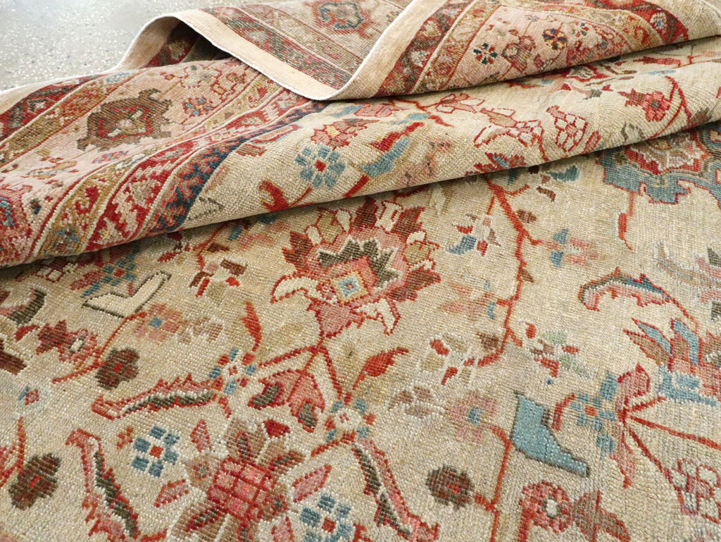 Antique Persian Mahal Gallery Rug, No.9457 - Gss