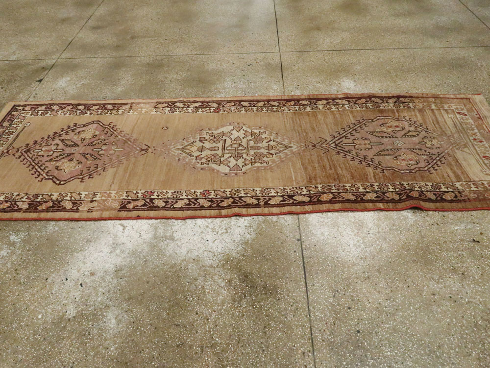 Antique Persian Serab Runner, No.9476 - Gss