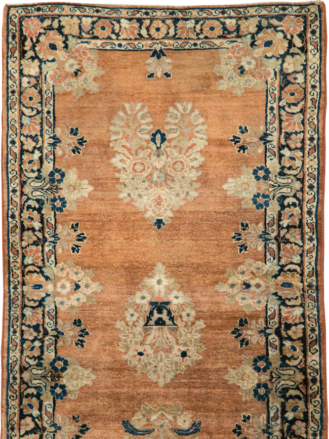Antique Perisan Sarouk Runner, No.9477 - Gss