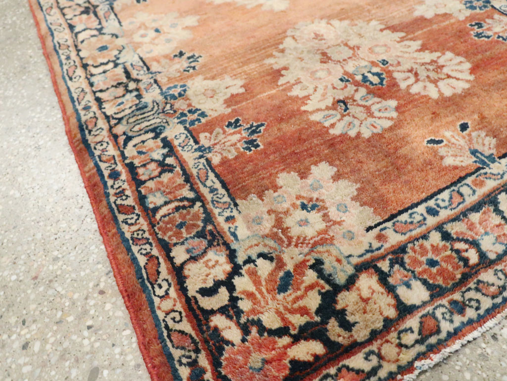 Antique Perisan Sarouk Runner, No.9477 - Gss