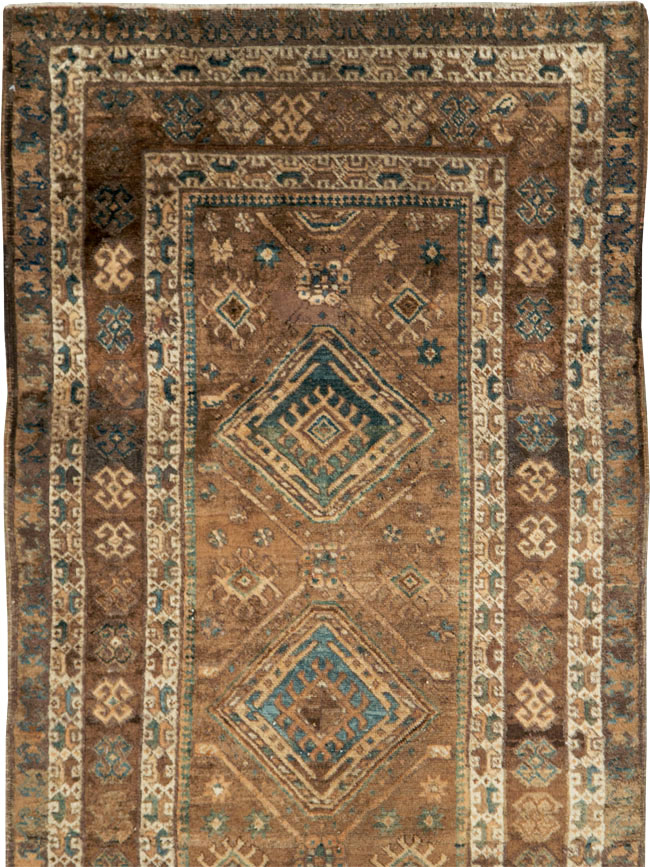 Antique Persian Serab Runner, No.9494 - Gss