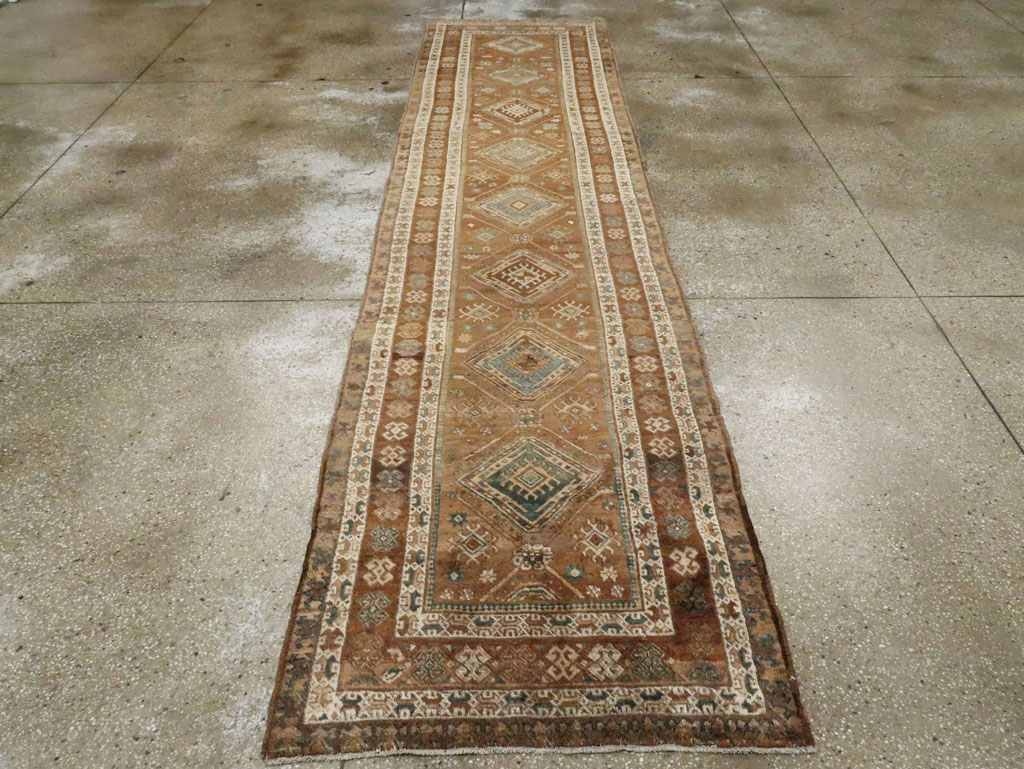 Antique Persian Serab Runner, No.9494 - Gss