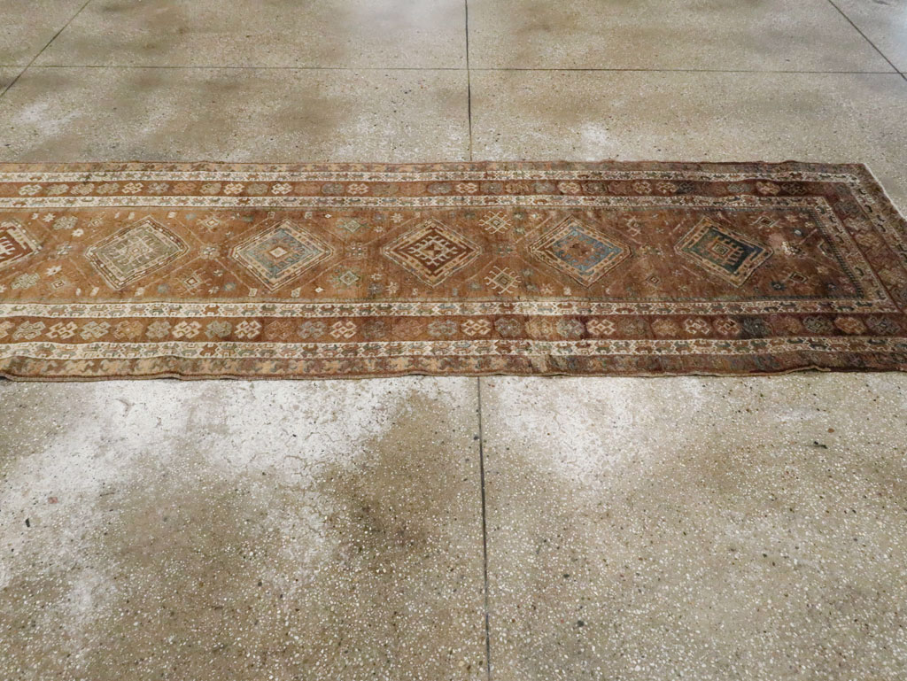 Antique Persian Serab Runner, No.9494 - Gss