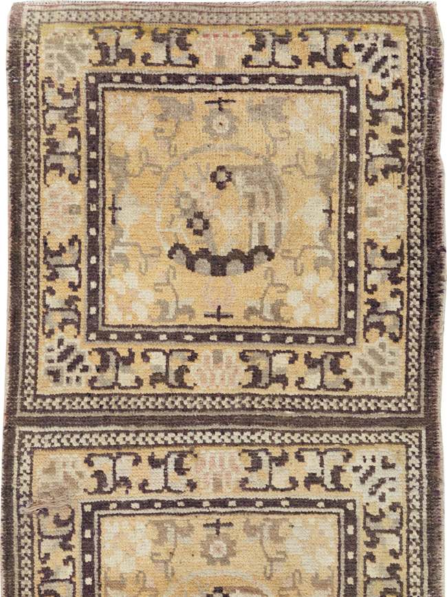 Antique East Turkestan Samarkand Runner, No.9495 - Gss