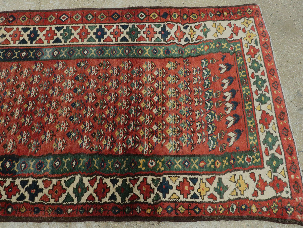 Antique Persian Hamadan Runner, No.9496 - Gss