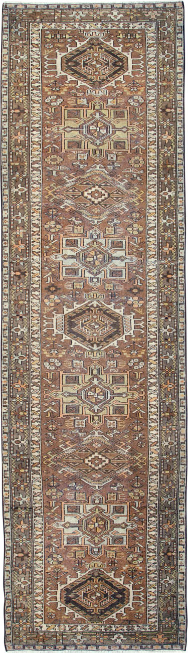 Vintage Persian Karajeh Runner, No.9509 - Gss