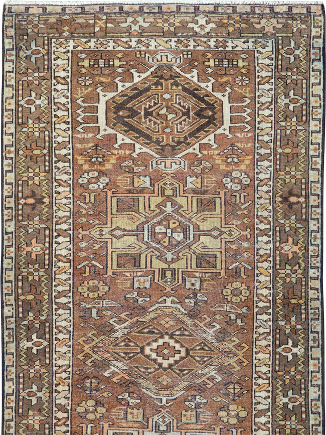 Vintage Persian Karajeh Runner, No.9509 - Gss