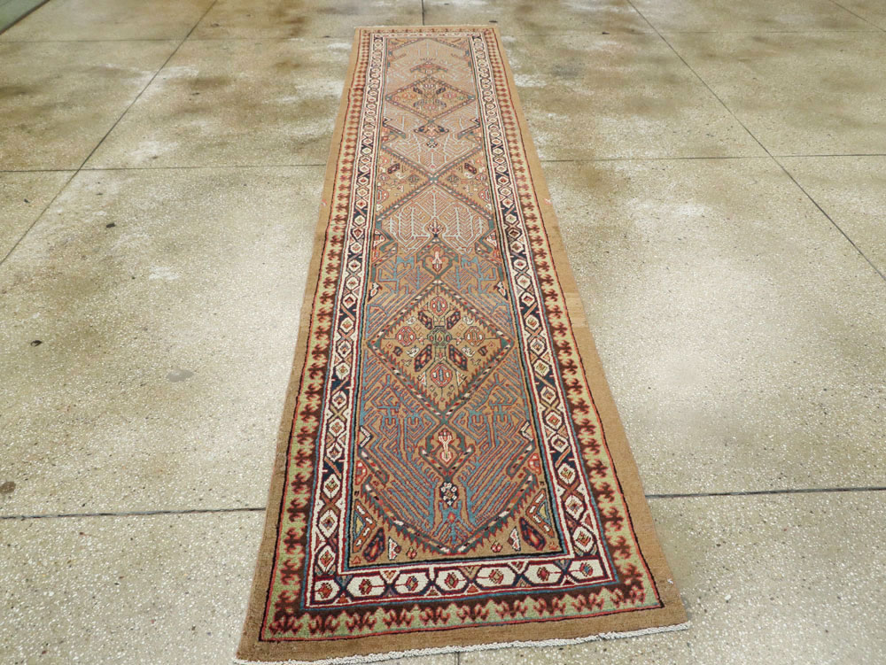 Antique Persian Serab Runner, No.9513 - Gss