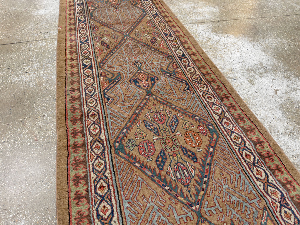 Antique Persian Serab Runner, No.9513 - Gss