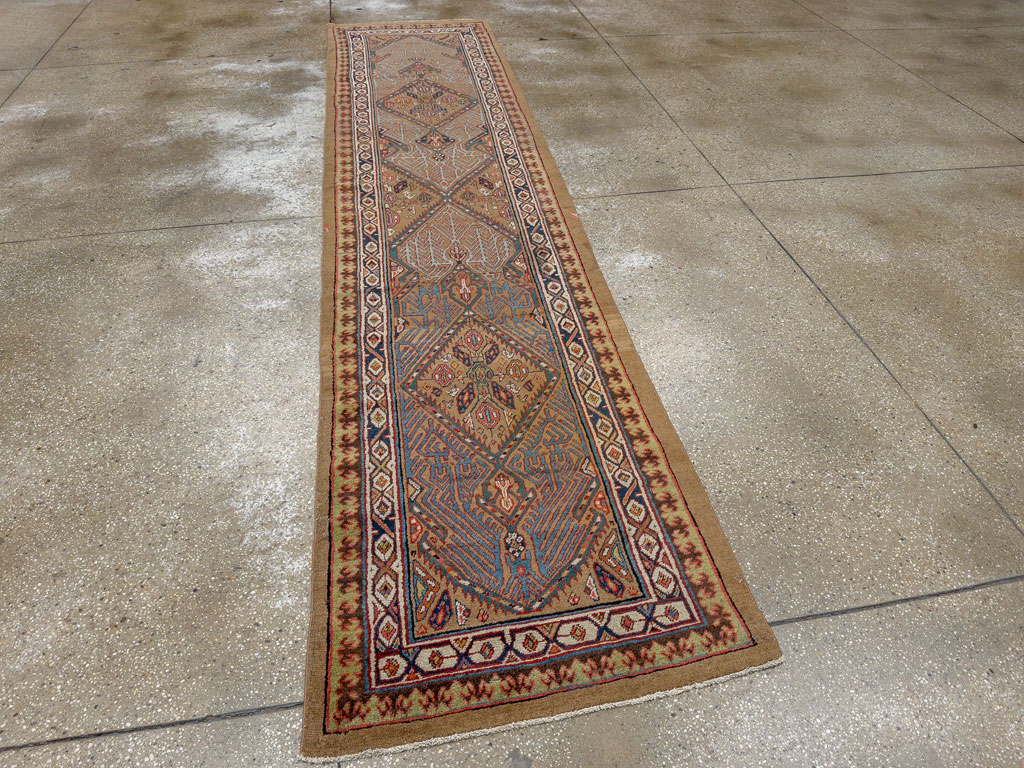 Antique Persian Serab Runner, No.9513 - Gss