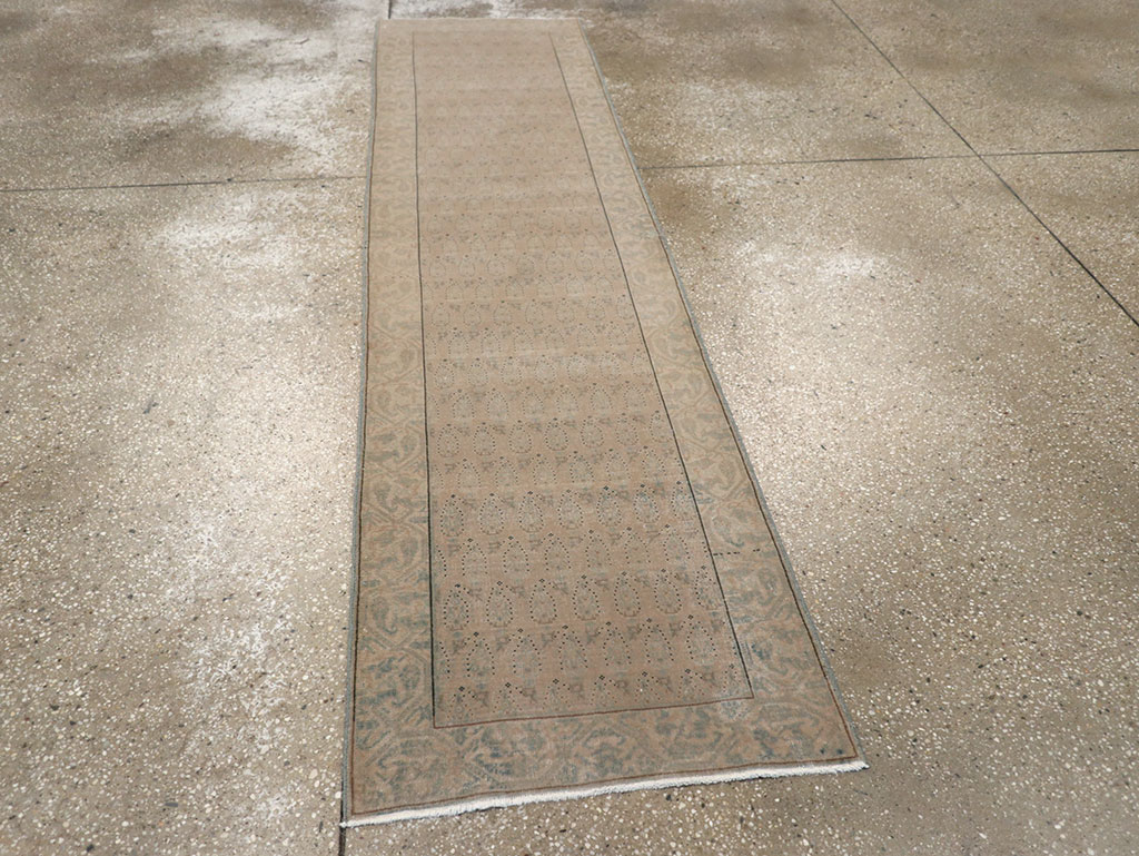 Antique Turkish Sivas Runner, No.9516 - Gss