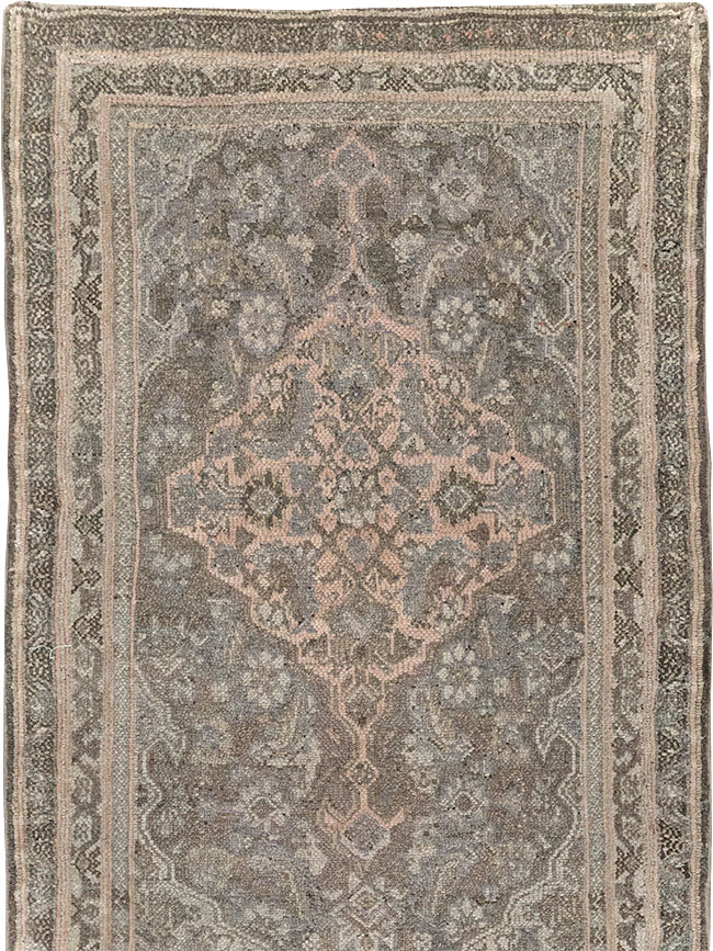 Antique Persian Malayer Runner, No.9517 - Gss