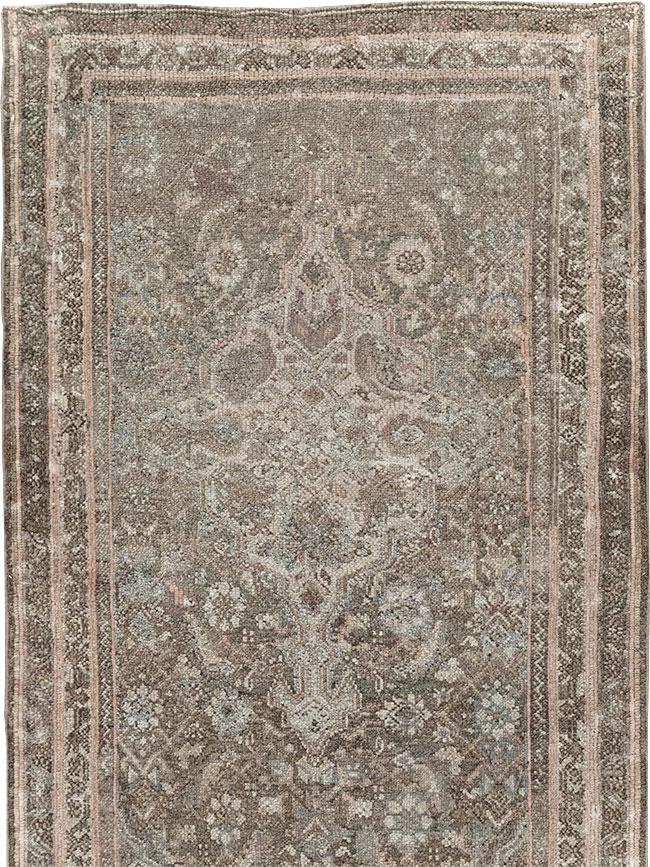 Antique Persian Malayer Runner, No.9517 - Gss
