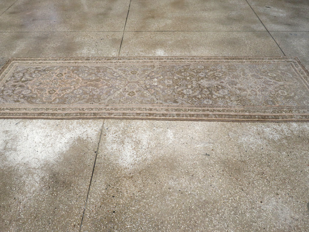 Antique Persian Malayer Runner, No.9517 - Gss