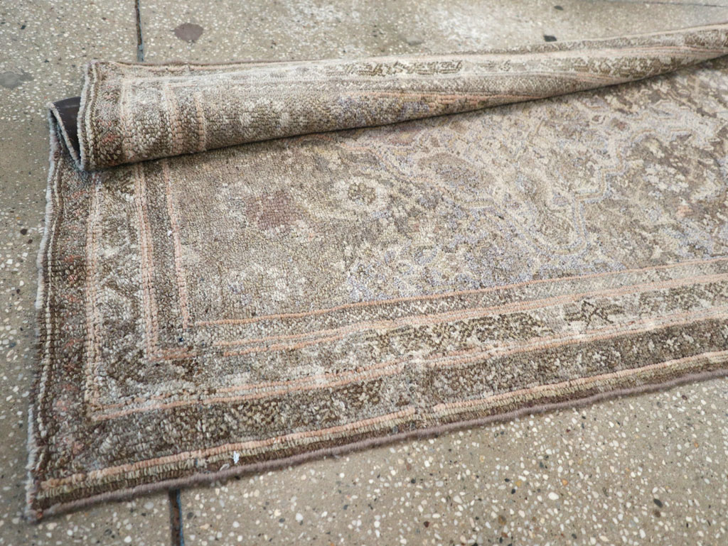 Antique Persian Malayer Runner, No.9517 - Gss