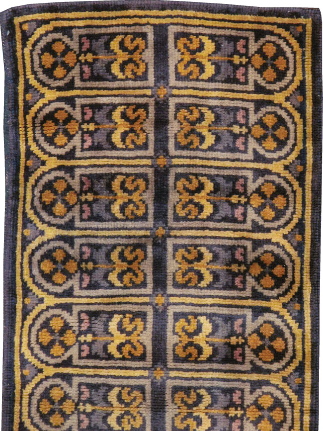 A European Savonnerie Runner, No.9521 - Gss