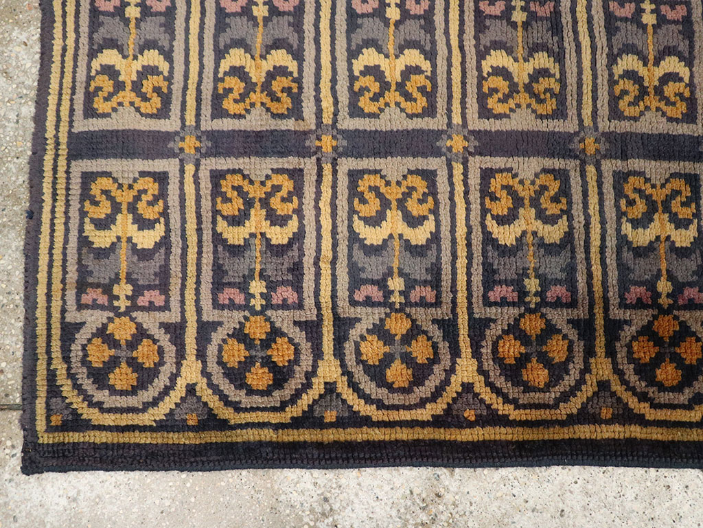 A European Savonnerie Runner, No.9521 - Gss