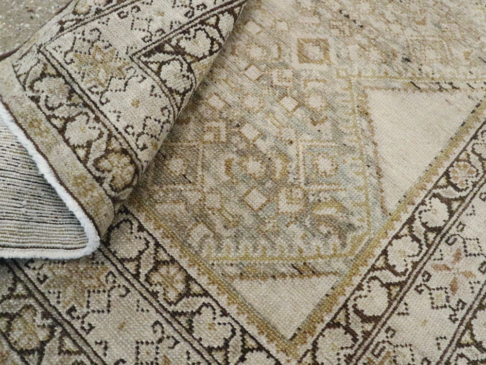 Antique Persian Malayer Runner, No.9542 - Gss
