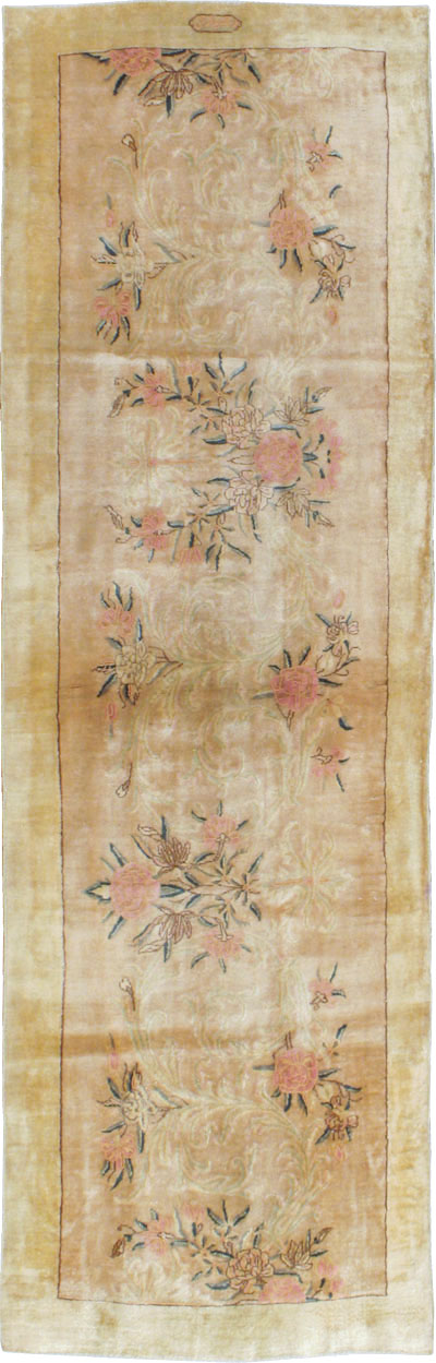 Antique Persian Kerman Runner, No.9551 - Gss