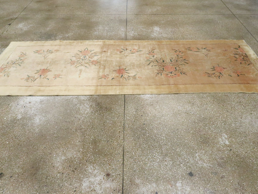 Antique Persian Kerman Runner, No.9551 - Gss