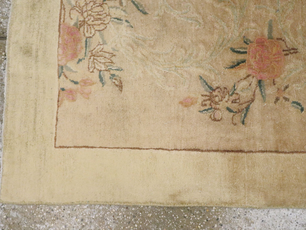 Antique Persian Kerman Runner, No.9551 - Gss