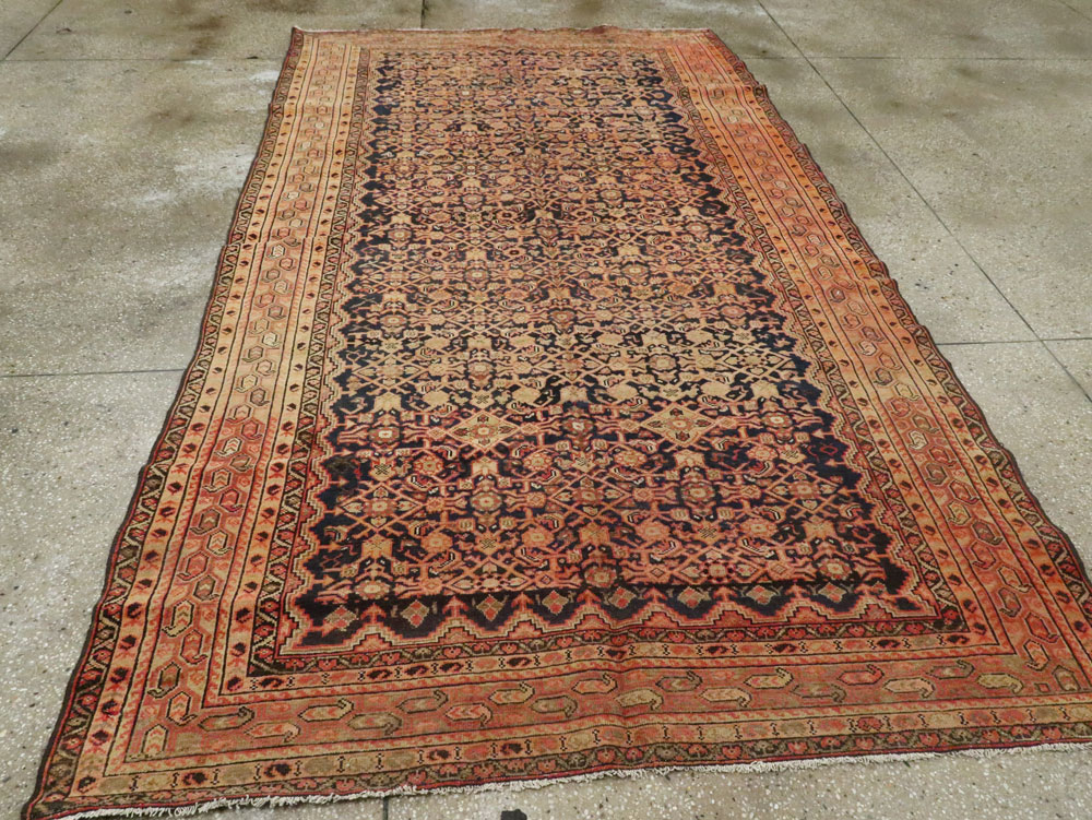 Antique Persian Malayer Gallery Carpet, No.9577 - Gss