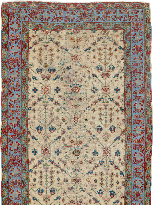 Antique Persian Mahal Runner, No.9585 - Gss