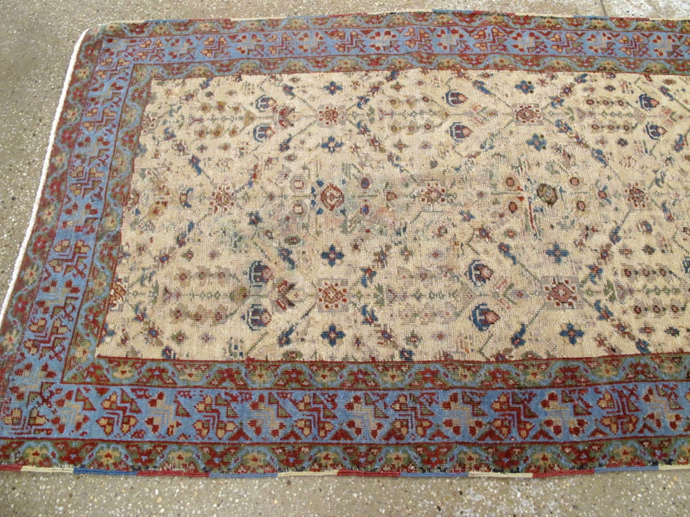 Antique Persian Mahal Runner, No.9585 - Gss