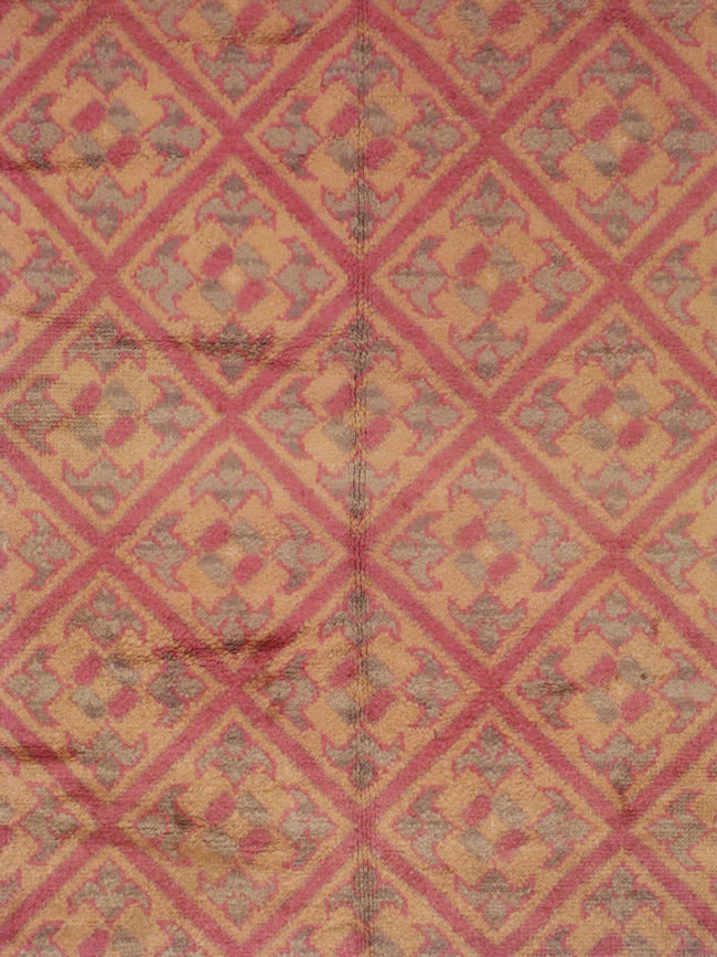 Vintage Austrian Continental Carpet, No.9595 - Gss