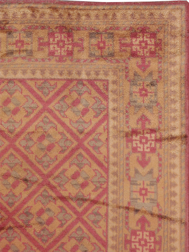 Vintage Austrian Continental Carpet, No.9595 - Gss