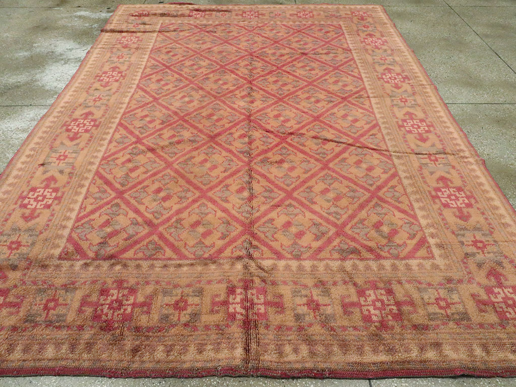 Vintage Austrian Continental Carpet, No.9595 - Gss
