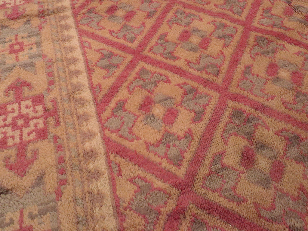 Vintage Austrian Continental Carpet, No.9595 - Gss