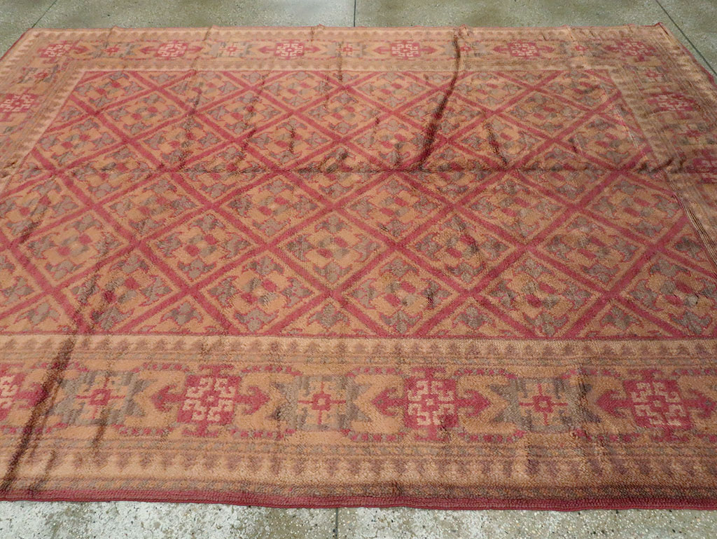 Vintage Austrian Continental Carpet, No.9595 - Gss