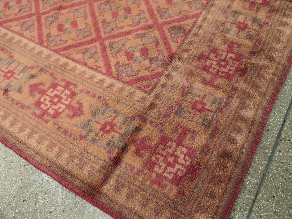 Vintage Austrian Continental Carpet, No.9595 - Gss