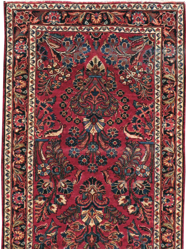 Antique Persian Lilihan Long Runner, No.9596 - Gss
