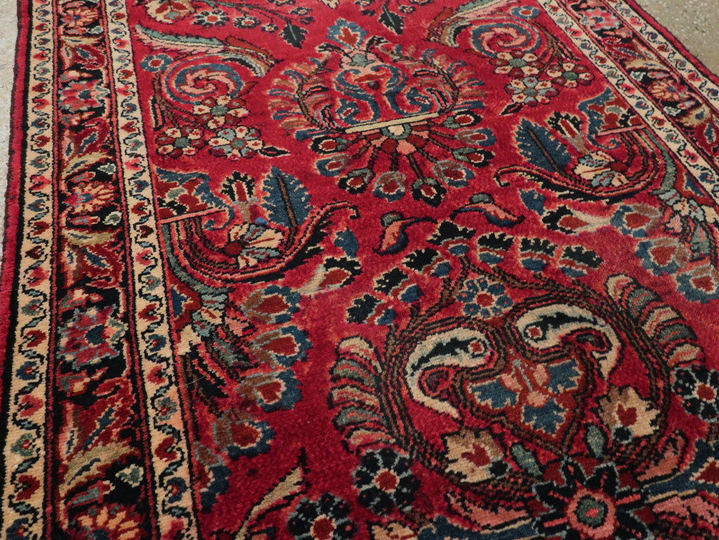 Antique Persian Lilihan Long Runner, No.9596 - Gss