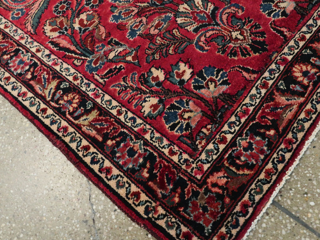 Antique Persian Lilihan Long Runner, No.9596 - Gss