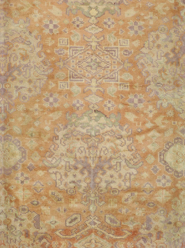 Antique Oushak Square Carpet, No.9603 - Gss