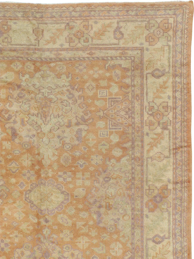 Antique Oushak Square Carpet, No.9603 - Gss