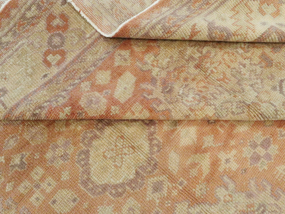 Antique Oushak Square Carpet, No.9603 - Gss